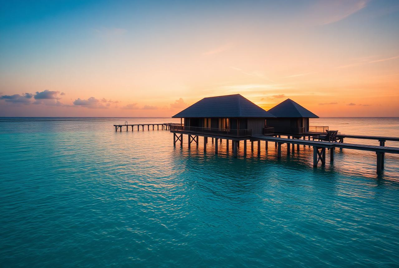 Maldives Couple Escape